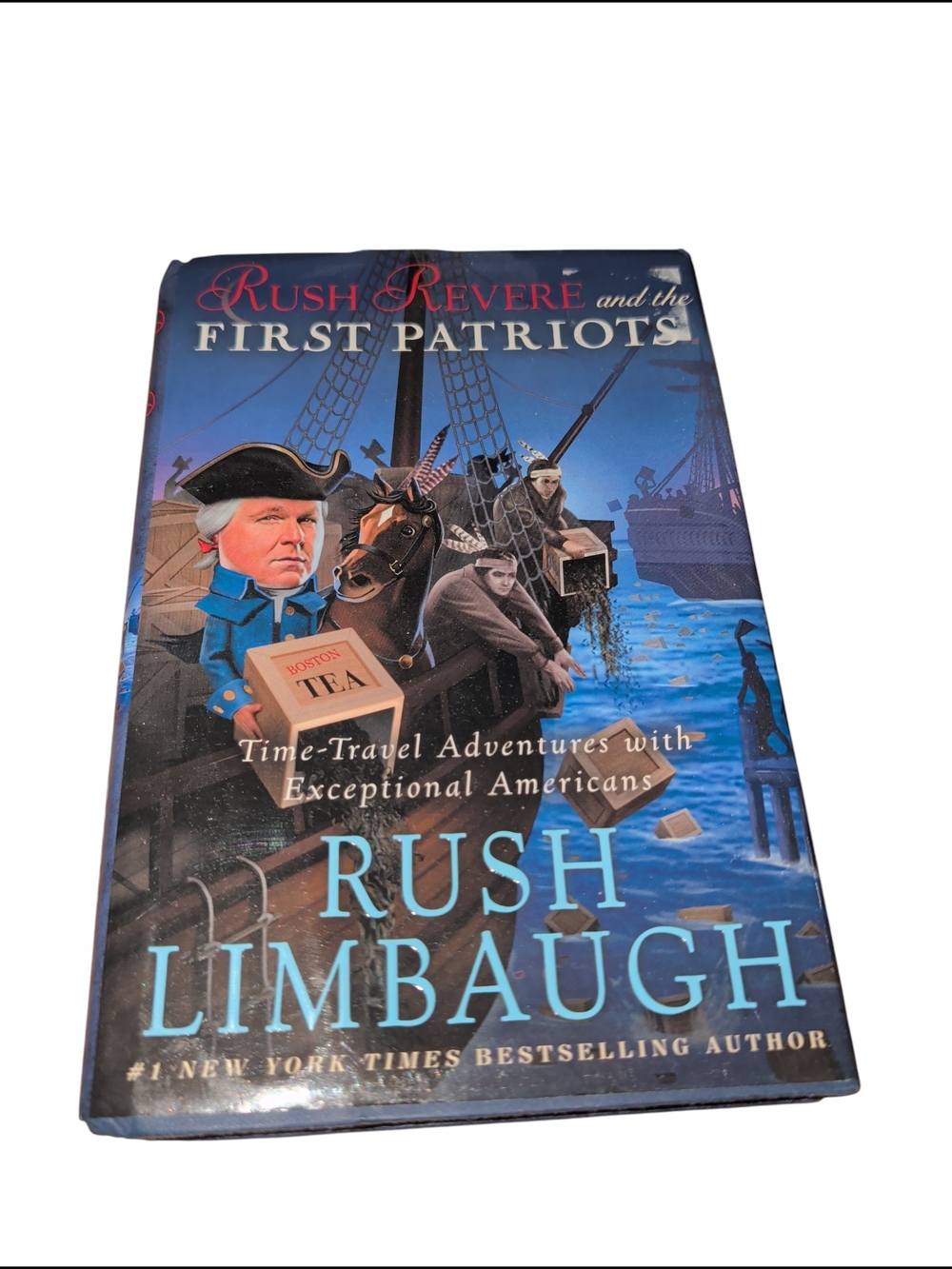 Blue Rush Revere and the First Patriots Hardcover - Blue